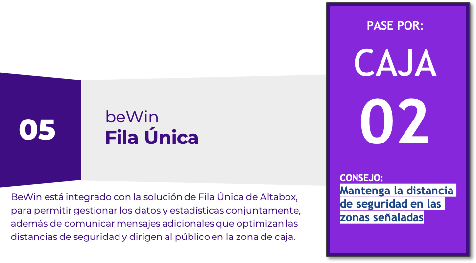 BeWin Fila Única