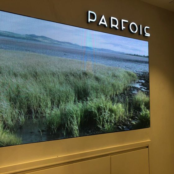 Parfois LED digital signage